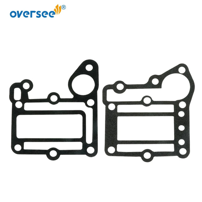 6E0-41112 ;6E0-41114 Gasket Exhaust Kit For Yamaha Outboard Motor 2T 4HP 6E0 Model 6E0-41112-A0; 6E0-41114-A0