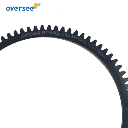 6AH-85550-10 Flywheel Crown Gear Ring For YAMAHA F15A Outboard Motor 15HP 6AH-85550 6AH Seapro F20