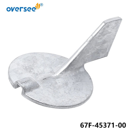 Anode Trim Tab 67F-45371-00 For YAMAHA Outboard Motor 50 60 70 75 80HP 90HP 67F-45371 New Model