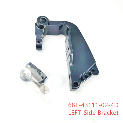 68T-43111-02-4D Right Bracket Clamp For Yamaha Outboard Motor 4T F8C; F6A;68R 69F 68T Series Engines Parsun HDX 68T-43111