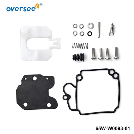 Carburetor Repair Kit 65W-W0093-01 02 67C-W0093-00 01 for Yamaha F25 F30 F40 Boat Motor 25hp 30hp 40hp