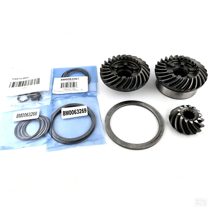 OEM 43-8M0061763 8M0057741 Gear Kit for Mercury 135HP 150HP Outboard Engine (Original)