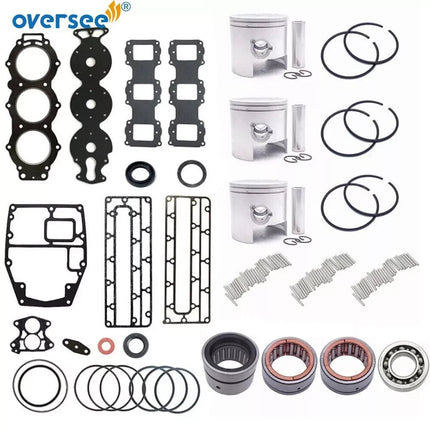 Crankshaft & Power Head Rebuild Kit STD 6H1 For Yamaha 2T 90Hp 3 Cyl 90AET 90AETO