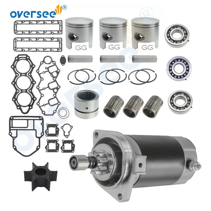 Crankshaft & Power Head Rebuild Kit STD For Mercury 2T 40-50HP 40 LIGHTNING ELPTO Outboard Engine
