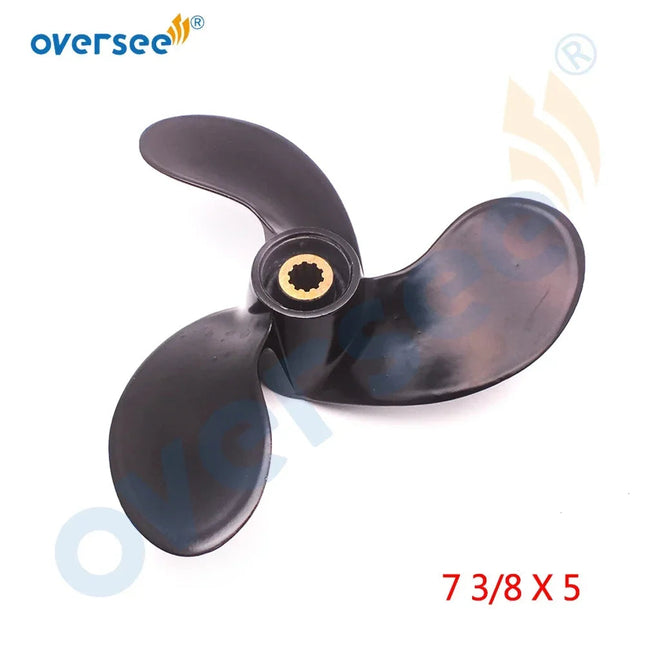 Outboard Marine Aluminum Propeller 58110-97JA0-019 (7 3/8 x5) 188*135 For Suzuki Outboard Engine Motor 2.5 HP
