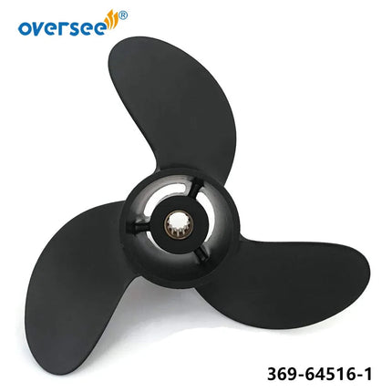 OVERSEE Boat Motor 369-64516 Propeller Aluminium For Tohatsu Nissan Outboard 369-64516-1 4HP 5HP 7.8 x 8"