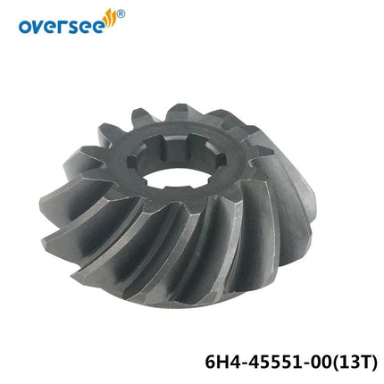 Pinion Gear 6H4-45551-01 For Yamaha 3 Cyl 4T 40/50HP Outboard Motor 13T Pinion 6H4-45551-00 6J8-45551