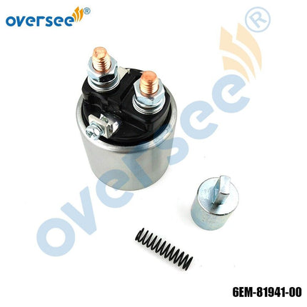 6EM-81941-00 Starter Solenoid Relay For Yamaha F75-115 VF90 VF115 Outboard Motor