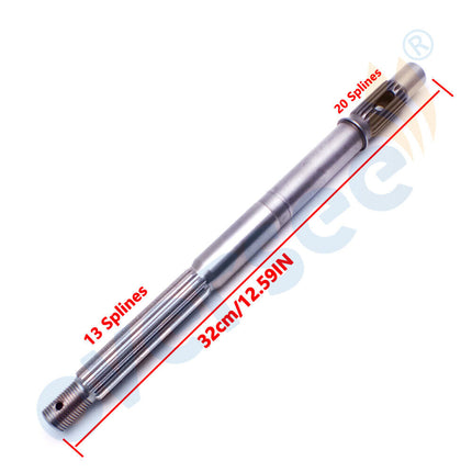 63D-45611 Propeller Shaft For Yamaha 4 Stroke Outboard Motor F40 F50 F60 4T Hidea Parsun 40-60HP 63D-45611-00