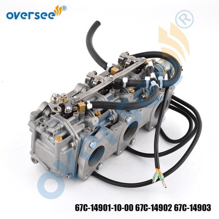 67C-14901 67C-14902 67C-14903 Carburetor Assy For Yamaha 4T 40HP Outboard Engine