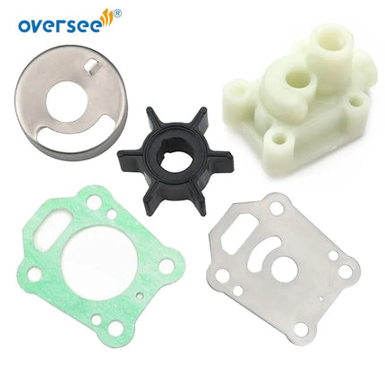 Water pump kit for Mercury-Mercruiser outboard motor 5HP 6HP 16150 16154 16157 16826 Impeller Housing, upper water pump