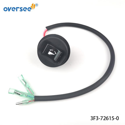 Oversee Marine 3F3-72615-0;3F3726150M Power Trim & Tilt PTT Switch Replacement For Tohatsu 30HP 25HP 70HP 2 Stroke 4 Stroke Outboard Engine Top Real